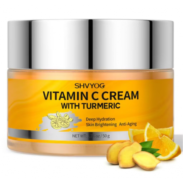 SHVYOG Vitamin C Face Moisturizer, Turmeric Vitami...